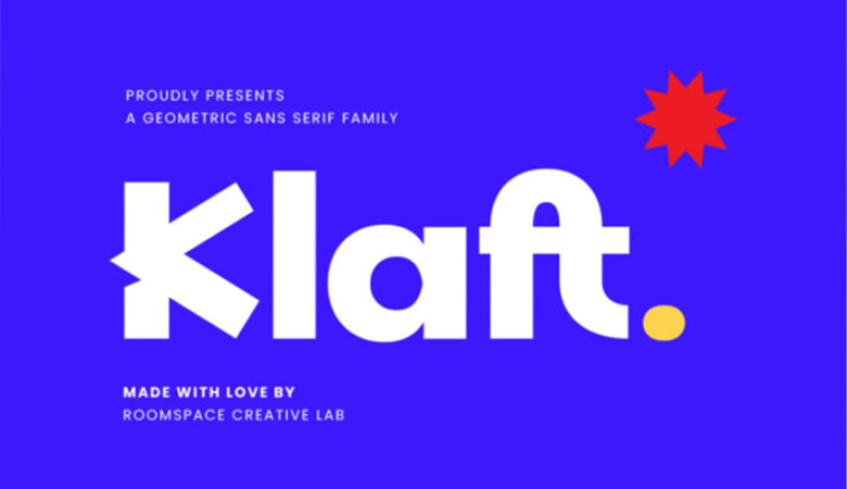 Klaft Font