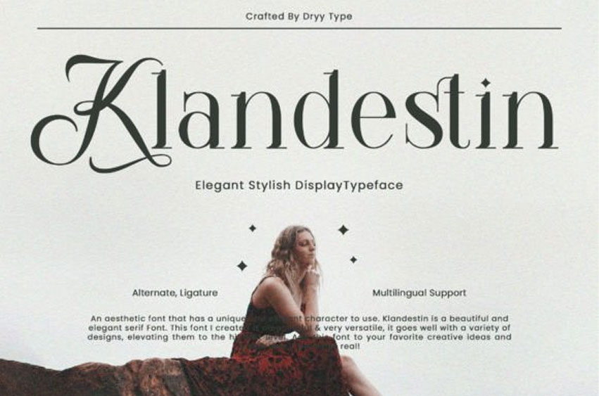 Klandestin Font