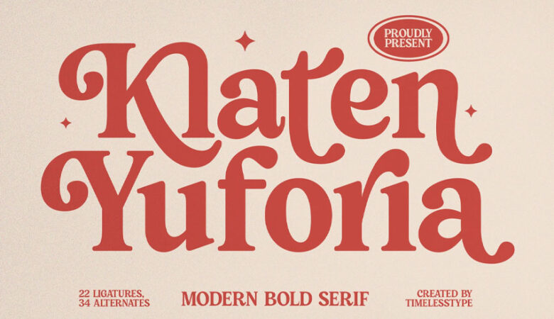 Klaten Yuforia Font