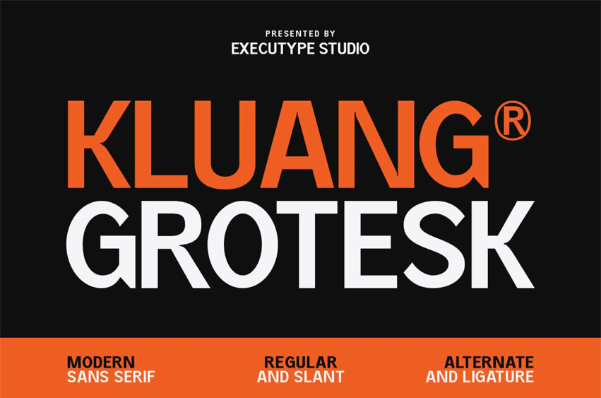 Kluang Grotesk Font