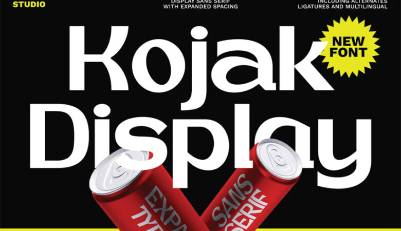 Kojak Display Font