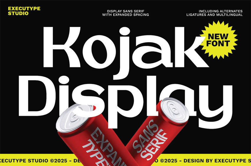 Kojak Display Font