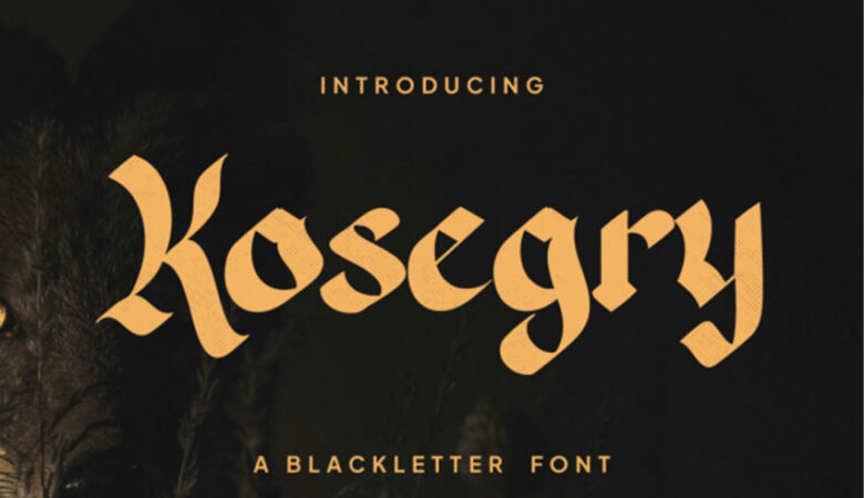 Kosegry Font