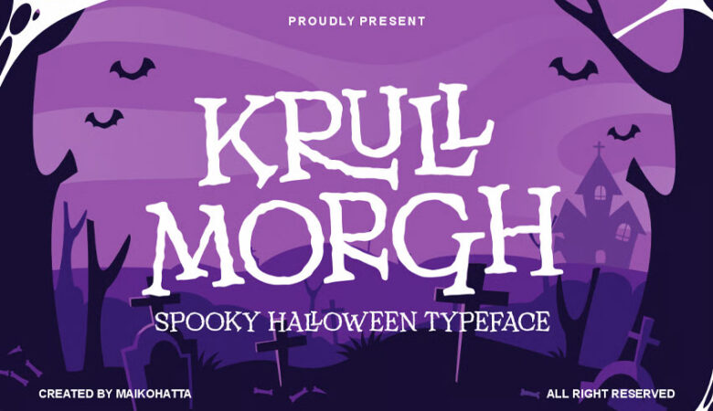 Krull Morgh Font
