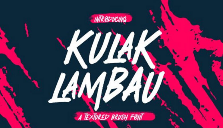 Kulak Lambau Font