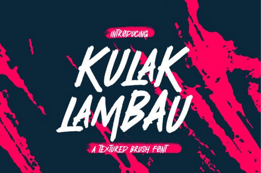 Kulak Lambau Font