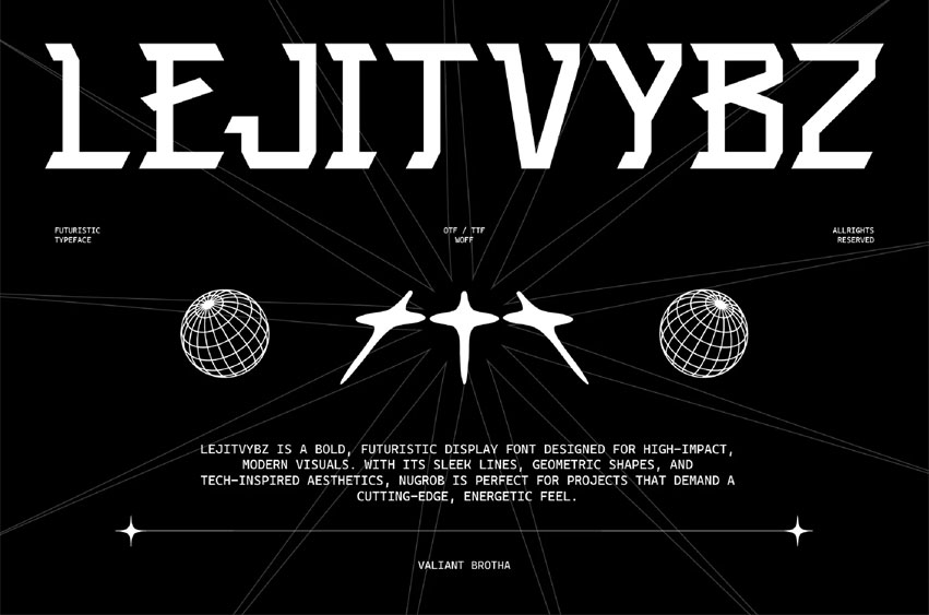 LejitVybz Font
