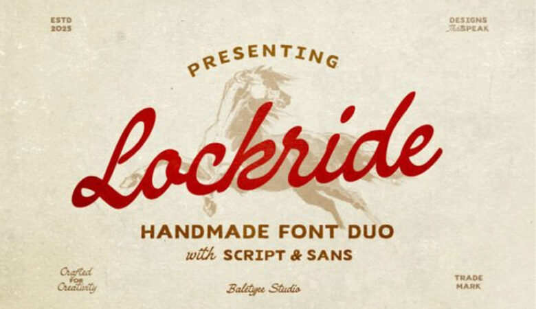 Lockride Font