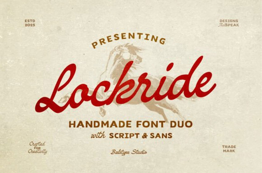 Lockride Font