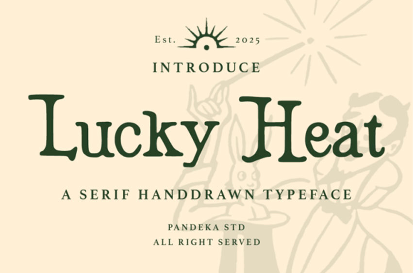 Lucky Heat Font