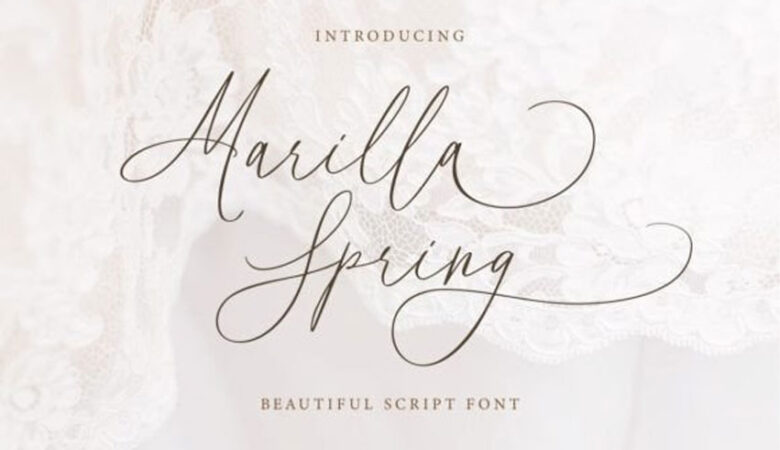 Marilla Spring Font