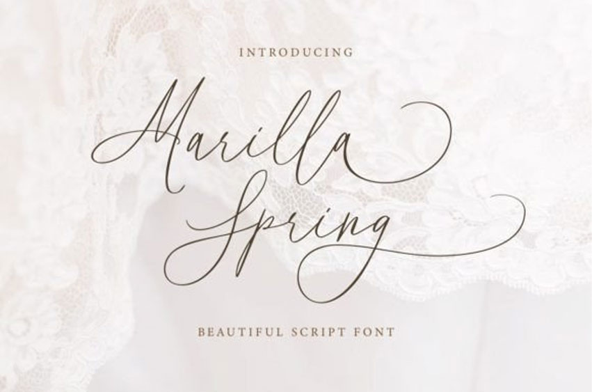 Marilla Spring Font