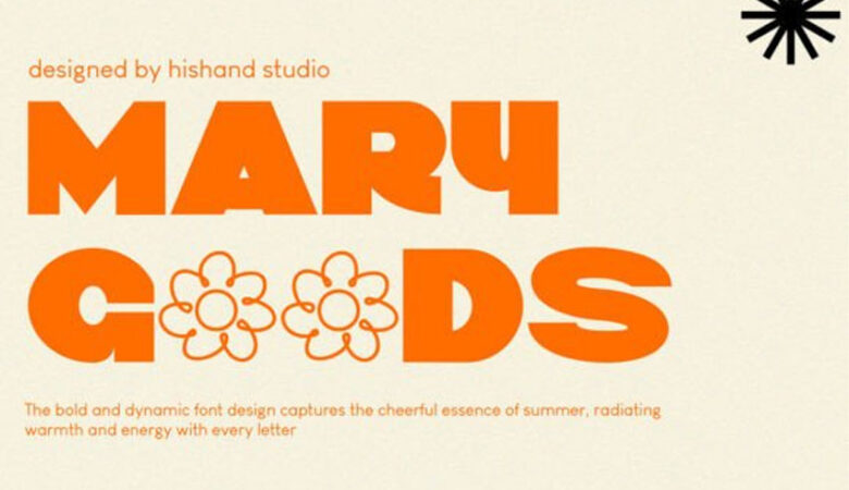 Mary Goods Font
