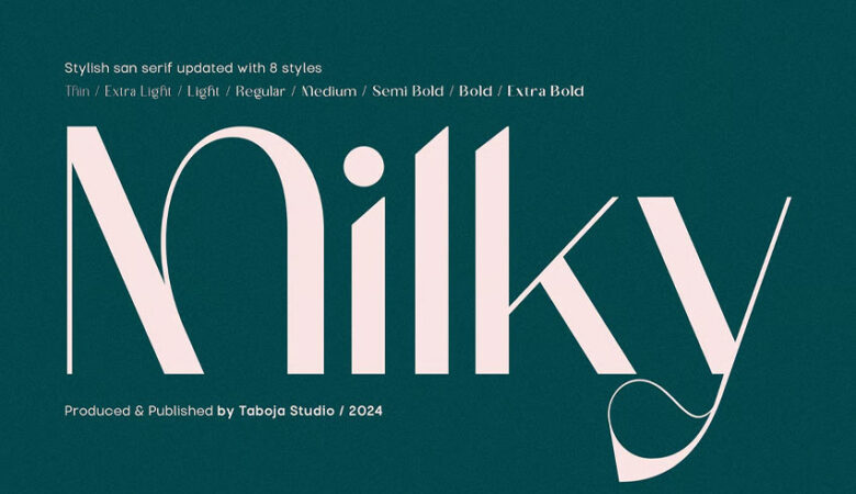 Milky Sans Font