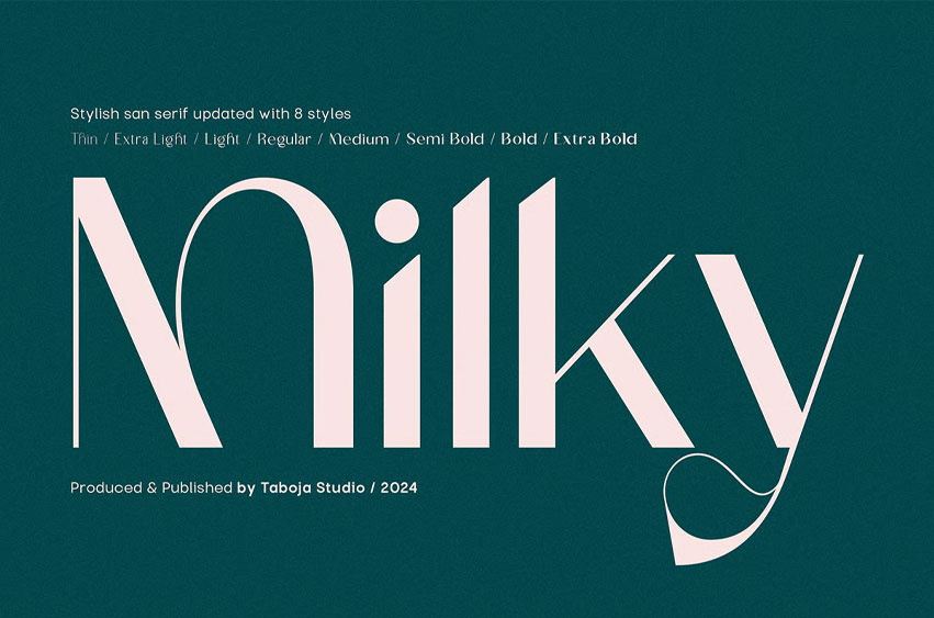 Milky Sans Font