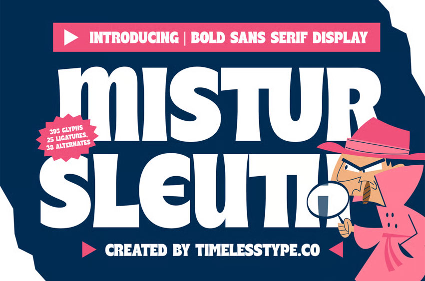 Mistur Sleuth Font