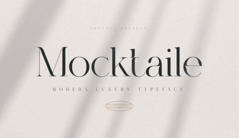 Mocktaile Font