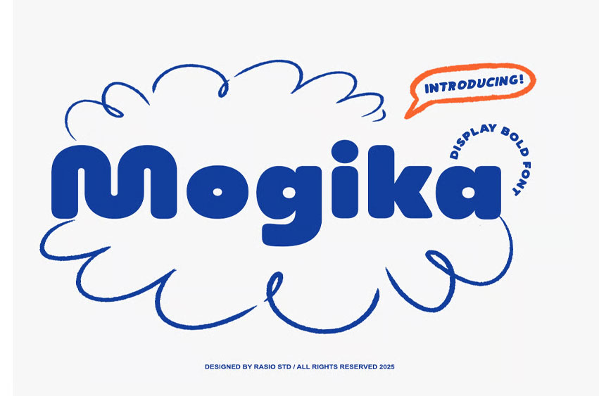 Mogika Rounded Font