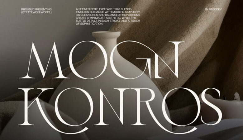 Mogn Konros Font