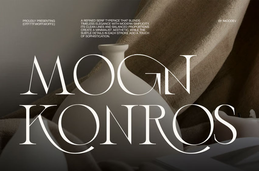 Mogn Konros Font