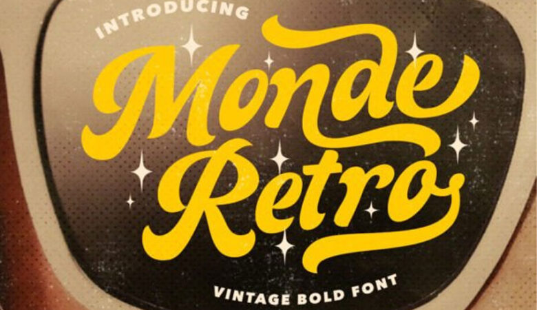 Monde Retro Bold Font