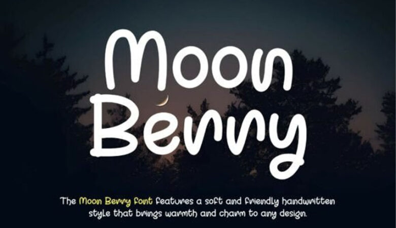 Moon Berry Font