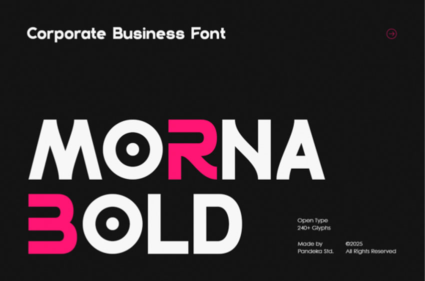 Morna Bold Font