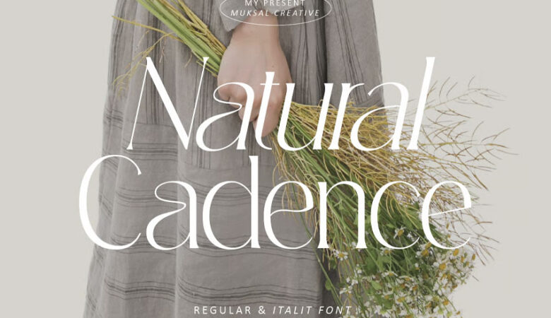 Natural Cadense Font