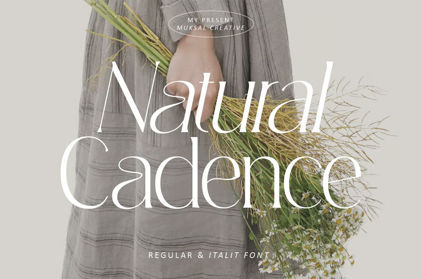 Natural Cadense Font