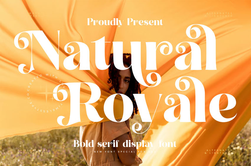 Natural Royale Font