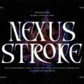 Nexus Stroke Font