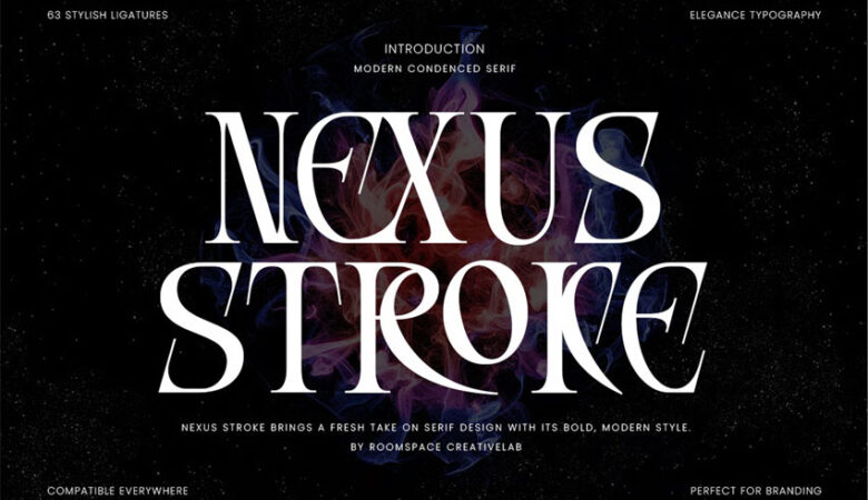 Nexus Stroke Font