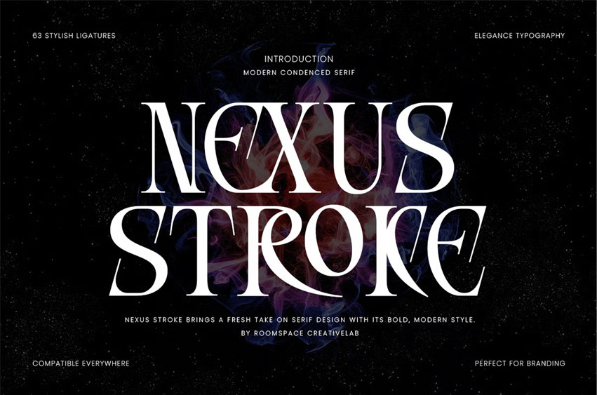 Nexus Stroke Font