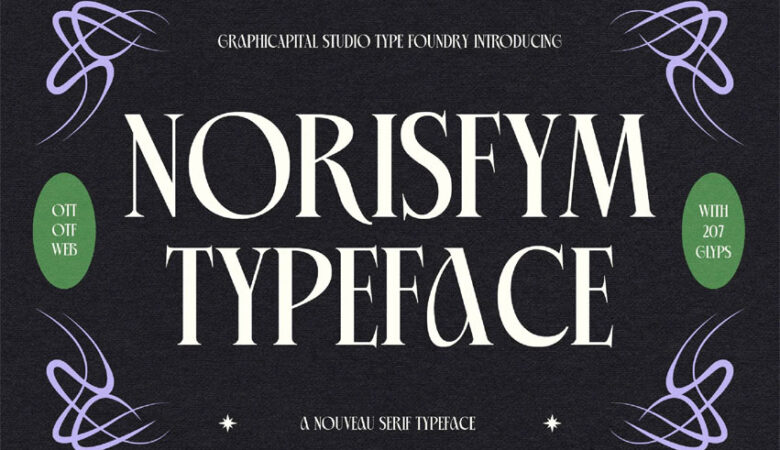 Norisfym Font