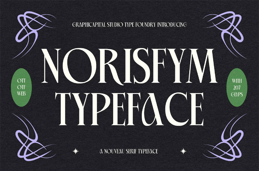 Norisfym Font