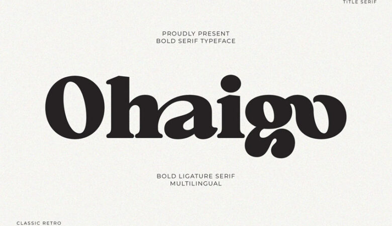 Ohaigo Font