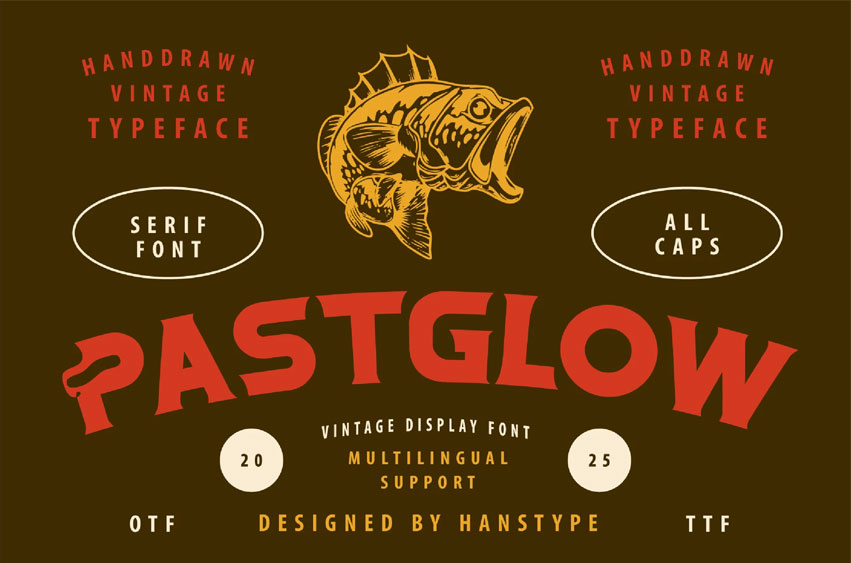 Pastglow Font