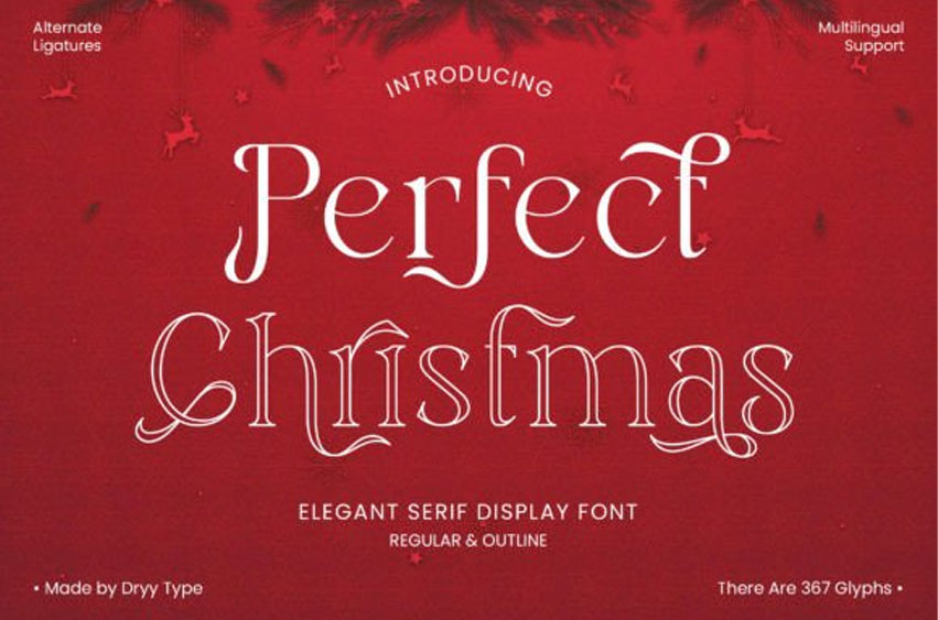 Perfect Christmas Font