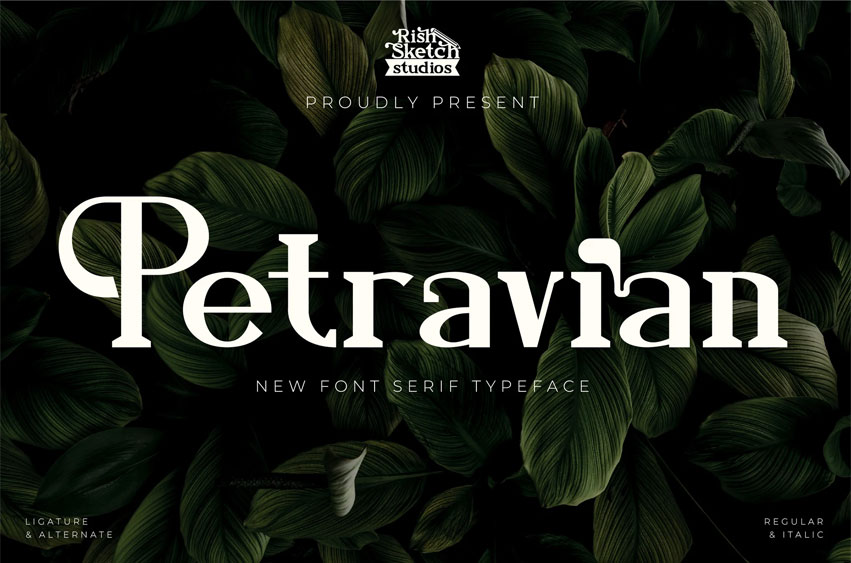 Petravian Font