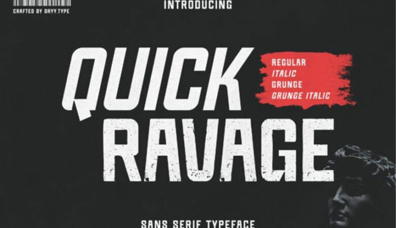 Quick Ravage Font