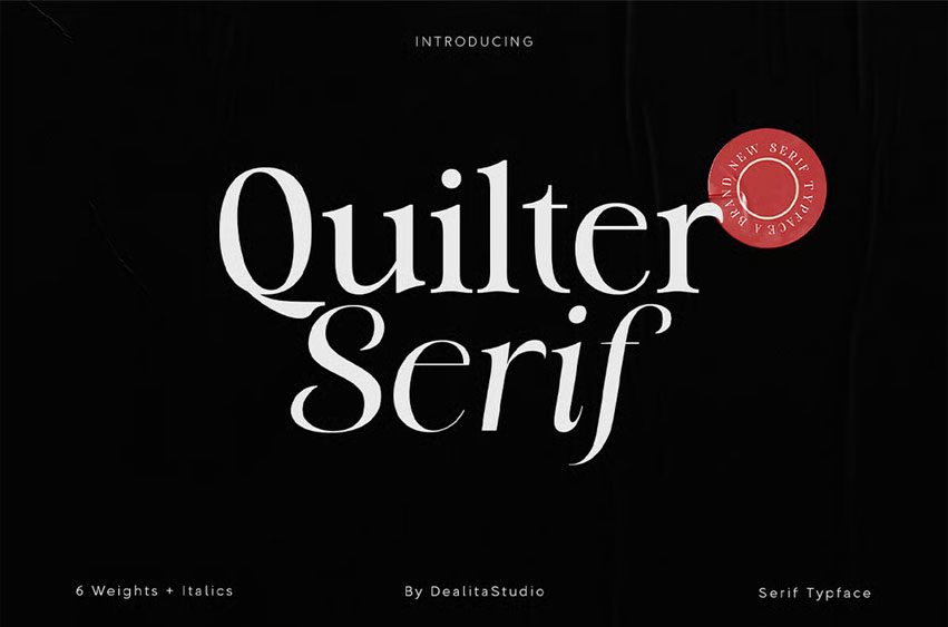Quilter Font