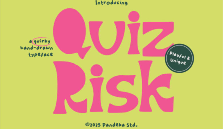 Quiz Risk Font