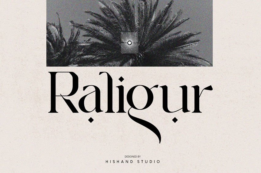 Raligur Serif Font