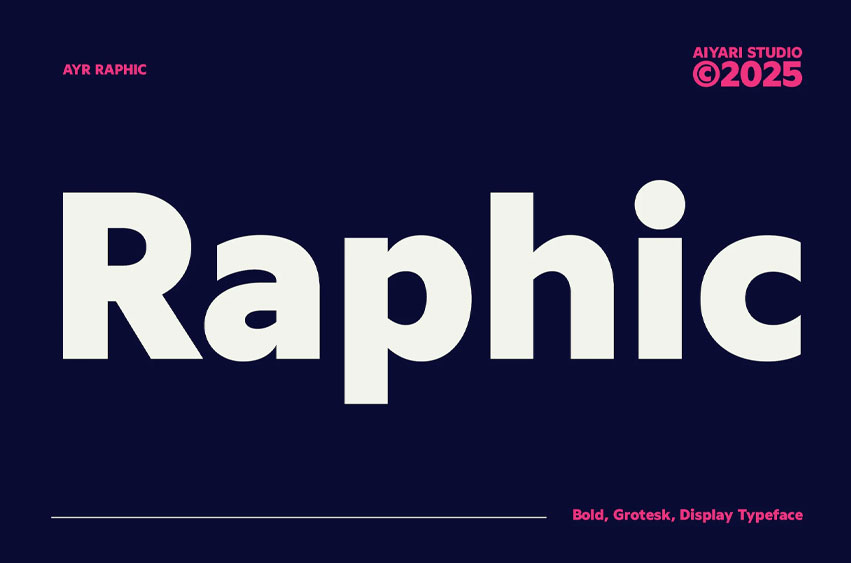 Raphic Font