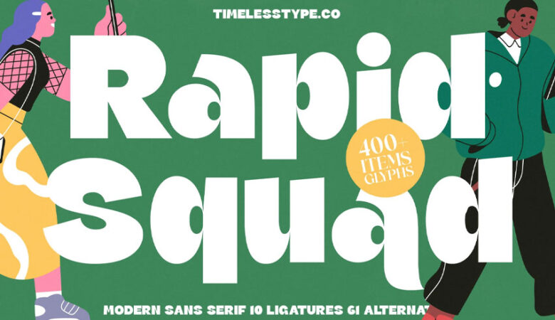 Rapid Squad Font