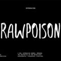 RawPoison Font