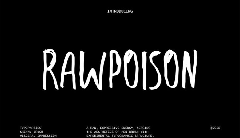 RawPoison Font