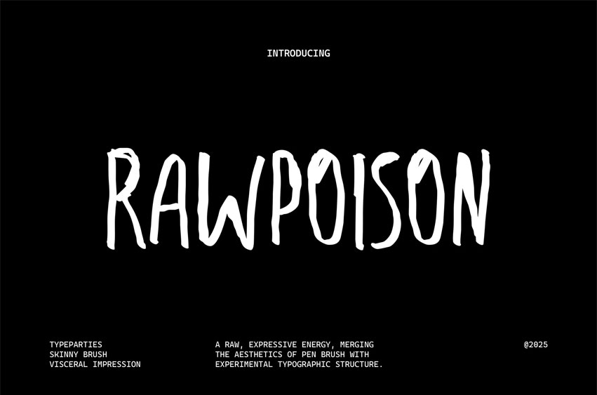 RawPoison Font