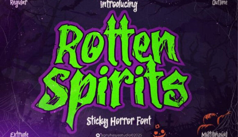 Rotten Spirits Font