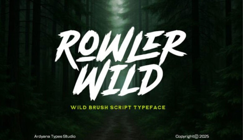 Rowler Wild Font
